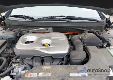 2017 Hyundai Sonata Hybrid Se из США, поврежденный, VIN KMHE24L14HA047948